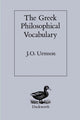 Book cover of: Greek Philosophical Vocabulary. By: J.O. Urmson