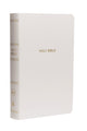 Book cover of: NKJV, Gift and Award Bible, Leather-Look, White, Red Letter, Comfort Print. By: Thomas Thomas Nelson