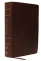 Book cover of: KJV, The King James Study Bible, Bonded Leather, Brown, Red Letter, Full-Color Edition. By: Thomas Thomas Nelson