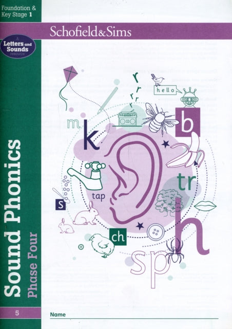 Book cover of: Sound Phonics Phase Four: EYFS/KS1, Ages 4-6