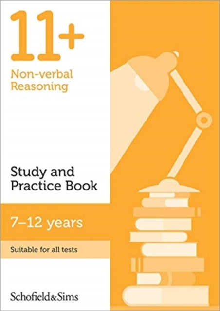 Book cover of: 11+ Non-verbal Reasoning Study and Practice Book. By: Rebecca Brant