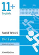 Book cover of: 11+ English Rapid Tests Book 5: Year 6, Ages 10-11
