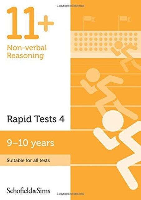 Book cover of: 11+ Non-verbal Reasoning Rapid Tests Book 4: Year 5, Ages 9-10