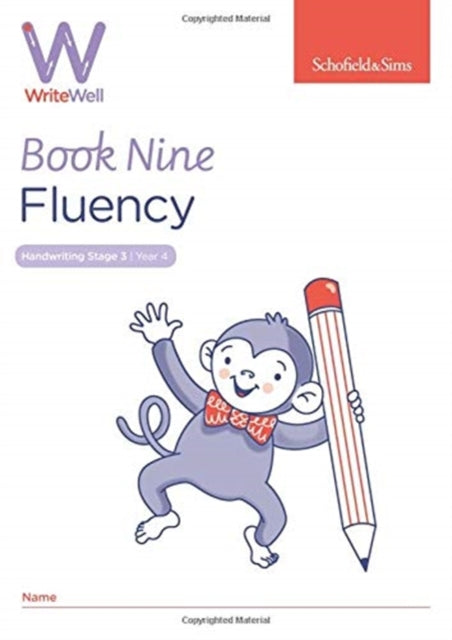 Book cover of: WriteWell 9: Fluency, Year 4, Ages 8-9