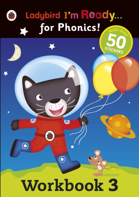 Book cover of: Workbook 3: Ladybird I'm Ready for Phonics. By: Ladybird Ladybird