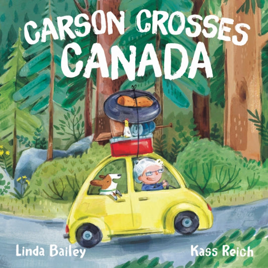 Book cover of: Carson Crosses Canada. By: Linda Bailey