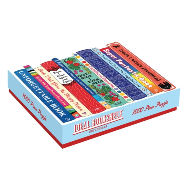 Book cover of: Ideal Bookshelf: Universal 1000 Piece Puzzle. By: Galison