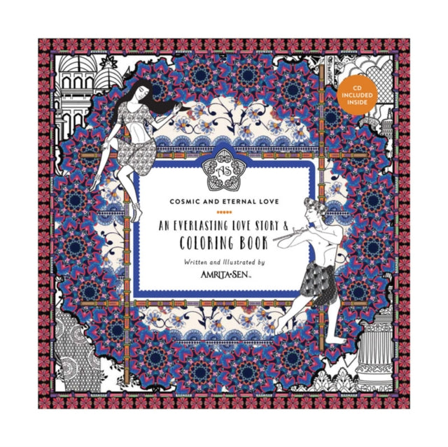 Amrita Sen Cosmic and Eternal Love Coloring Book 9780735348875 Amrita Sen