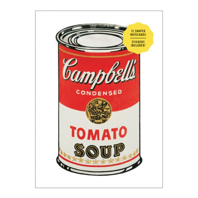 Book cover of: Warhol Shaped Portfolio Notecards. By: Galison