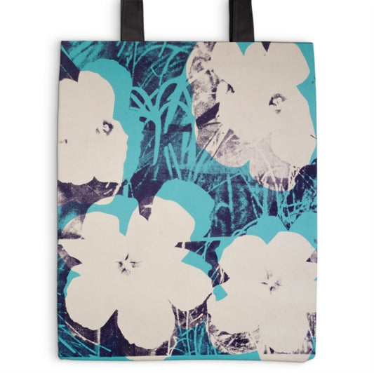 Book cover of: Andy Warhol Poppies Tote Bag. By: Galison