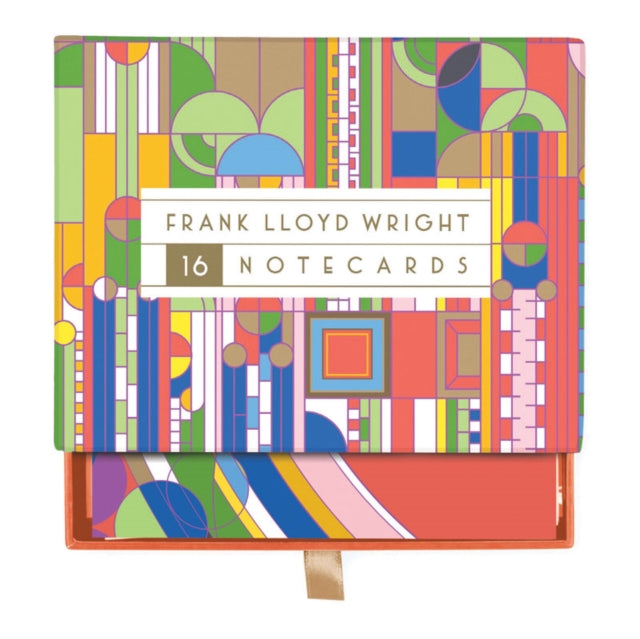 Book cover of: Frank Lloyd Wright Designs Greeting Assortment. By: Galison