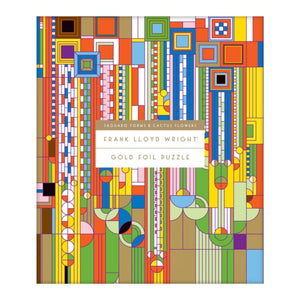 Frank Lloyd Wright Saguaro Cactus And Forms Foil Stamped 1000 Piece Puzzle