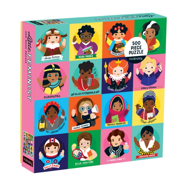 Book cover of: Little Feminist 500 Piece Family Puzzle. By: Galison