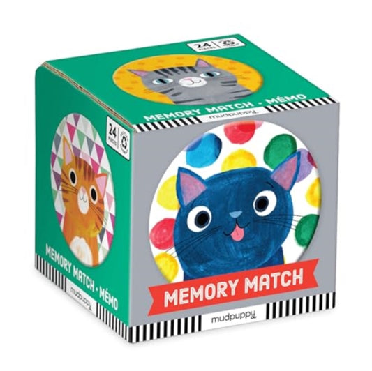 Book cover of: Cat's Meow Mini Memory Match Game