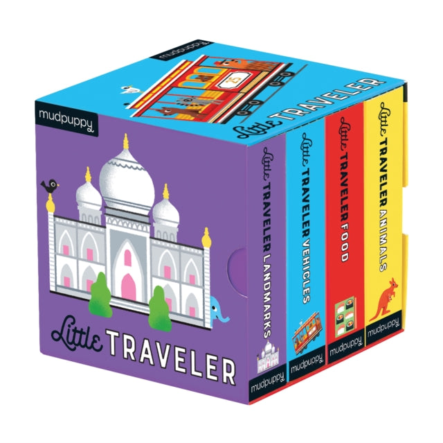 Book cover of: Little Traveler Board Book Set. By: Mudpuppy