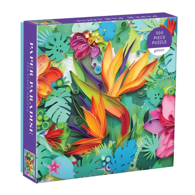 Book cover of: Paper Paradise 500 Piece Puzzle