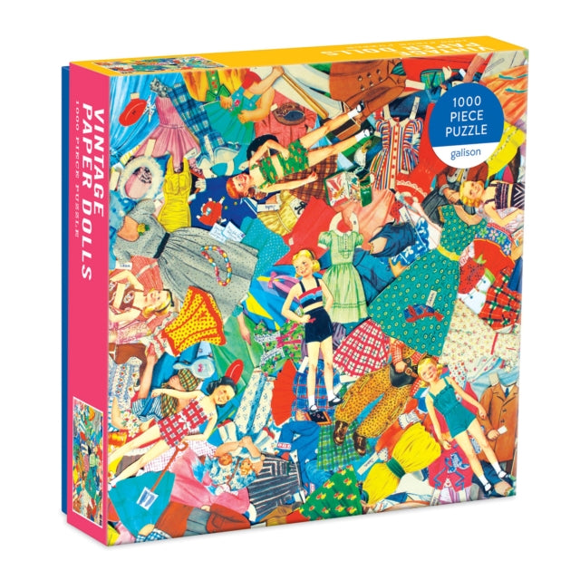 Book cover of: Vintage Paper Dolls 1000 Piece Puzzle in Square Box