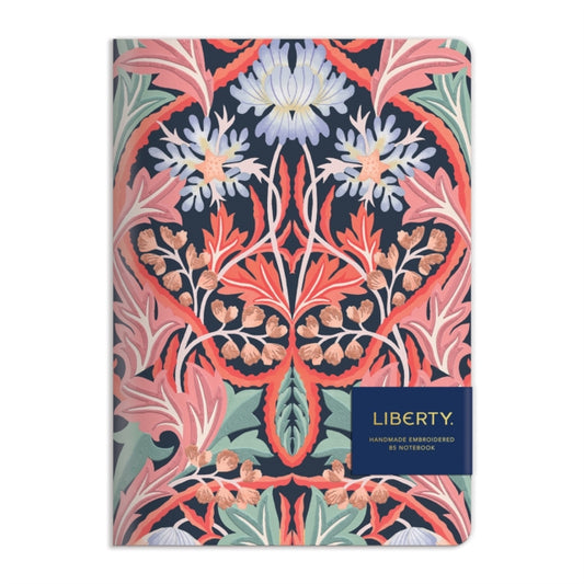 Liberty May Handmade B5 Embroidered Journal 9780735365575 Galison