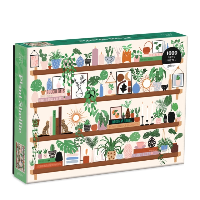 Book cover of: Plant Shelfie 1000 Piece Puzzle