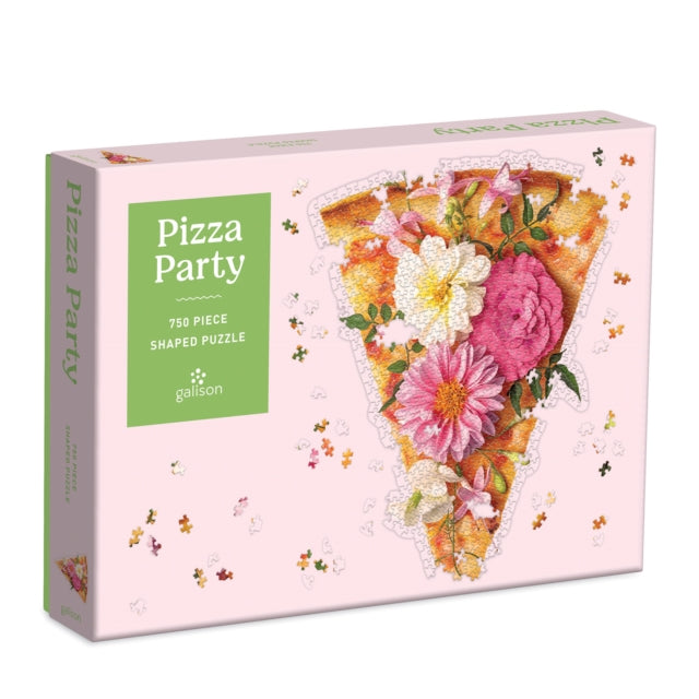 Book cover of: Pizza Party 750 Piece Shaped Puzzle