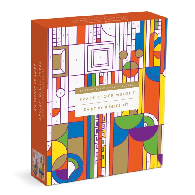 Book cover of: Frank Lloyd Wright Saguaro Cactus and Forms Paint By Number Kit