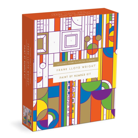Book cover of: Frank Lloyd Wright Saguaro Cactus and Forms Paint By Number Kit
