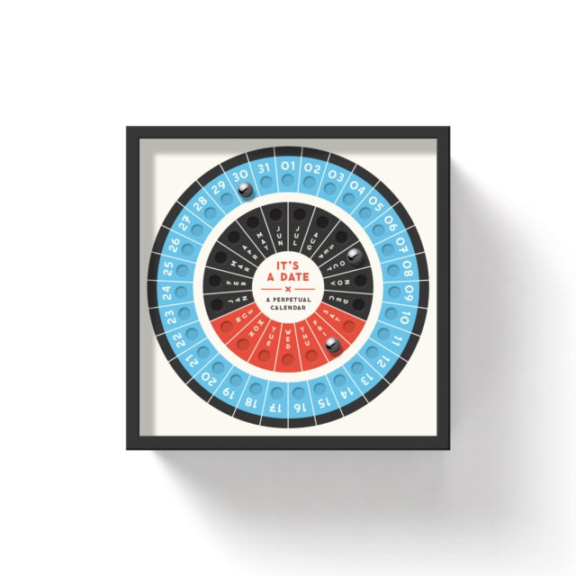 Book cover of: It's A Date Perpetual Desk Calendar. By: Brass Monkey