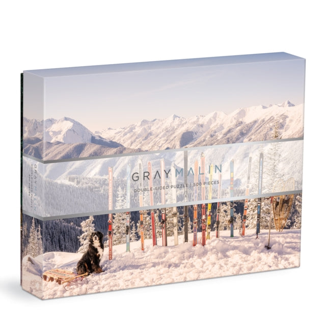 Book cover of: Gray Malin The Winter Holiday 500 Piece Double Sided Puzzle
