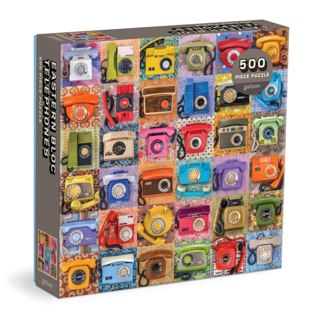 Book cover of: Eastern Bloc Telephones 500 Piece Puzzle
