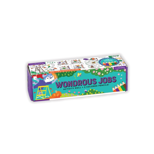 Book cover of: Wondrous Jobs Activity Roll