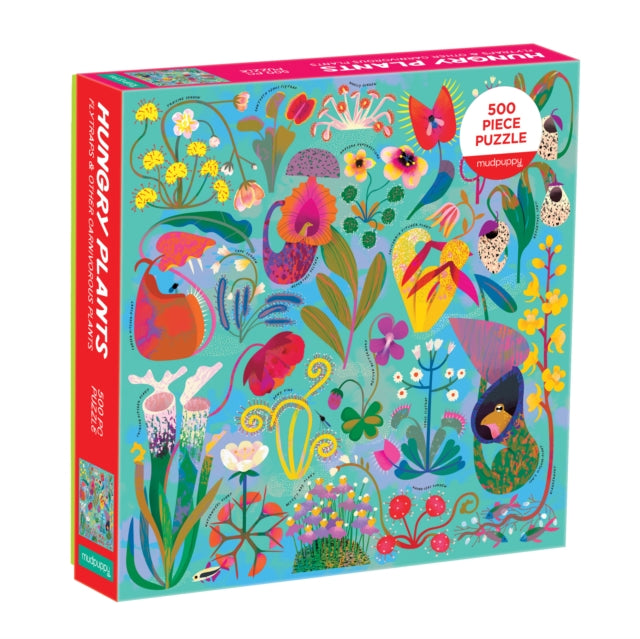 Book cover of: Hungry Plants 500 Piece Family Puzzle