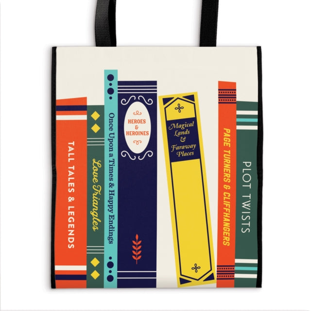 Book cover of: Literary Tales Reusable Tote. By: Galison