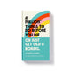 Book cover of: Million Things to Do Before You Die Prompted Journal. By: Brass Monkey