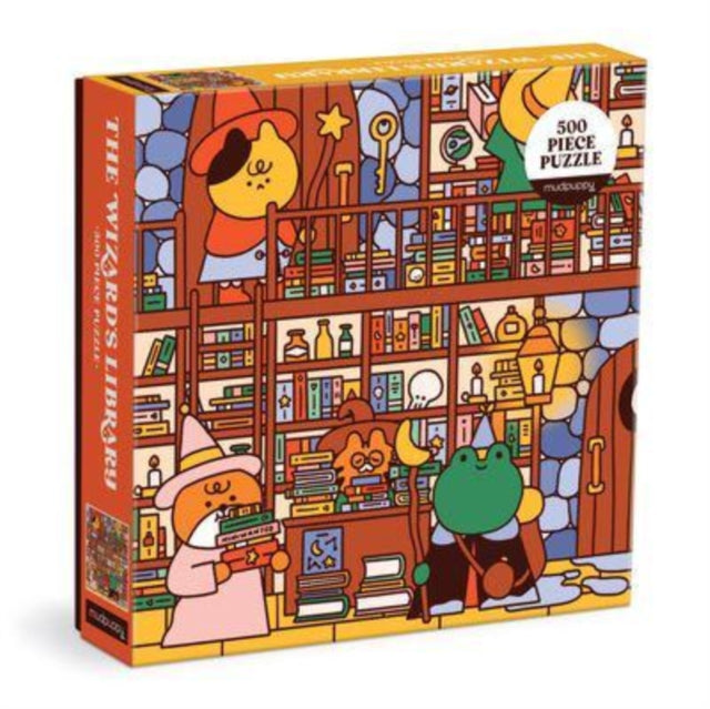Book cover of: Wizard's Library 500 Piece Family Puzzle
