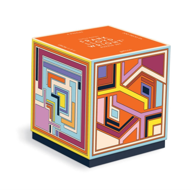 Book cover of: Frank Lloyd Wright Textile Blocks Set of 4 Puzzles
