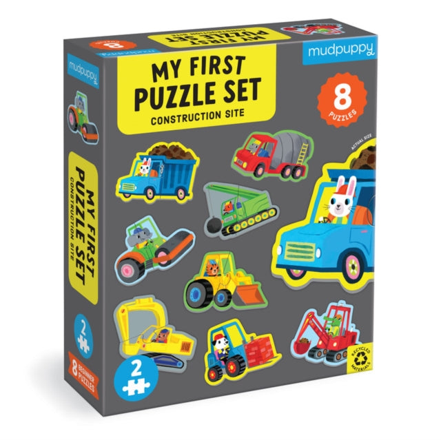 Book cover of: Construction Site 2 Piece My First Puzzles