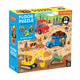 Book cover of: Construction Site 25 Piece Floor Puzzle with Shaped Pieces