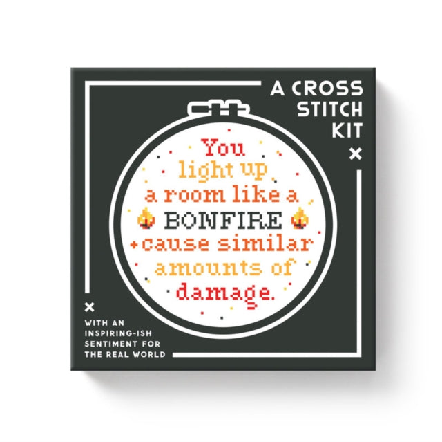 Book cover of: You Light Up A Room Cross Stitch Kit