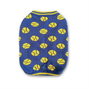 Tennis Balls - Dog Sweater (X-Small)