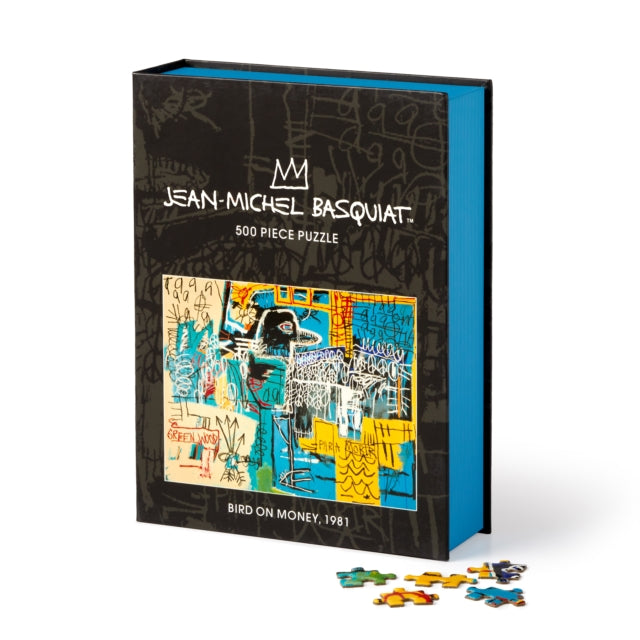 Book cover of: Basquiat Bird on Money 500 Piece Book Puzzle