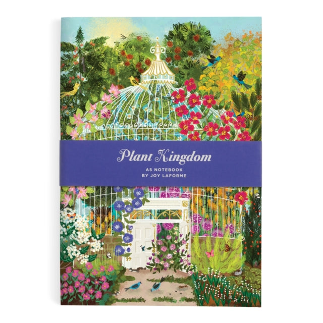 Book cover of: Joy Laforme Plant Kingdom A5 Journal. By: Galison