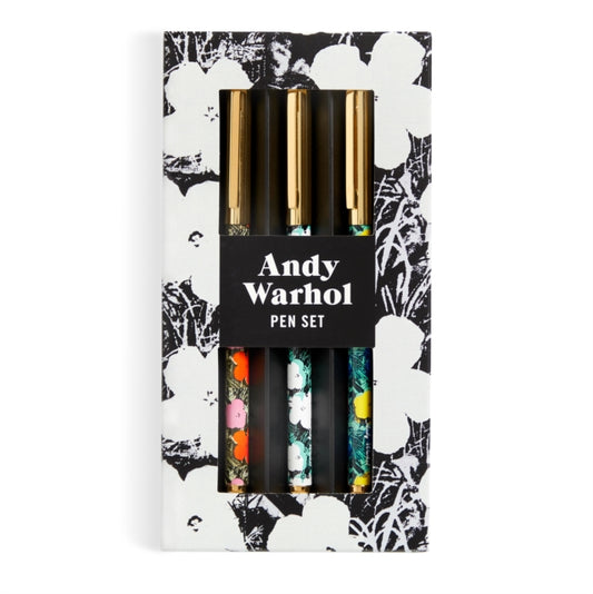 Book cover of: Warhol Flowers Everyday Pen Set