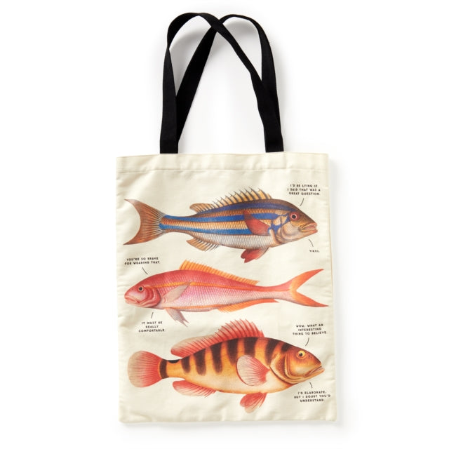 Book cover of: Judgy Fish Canvas Tote