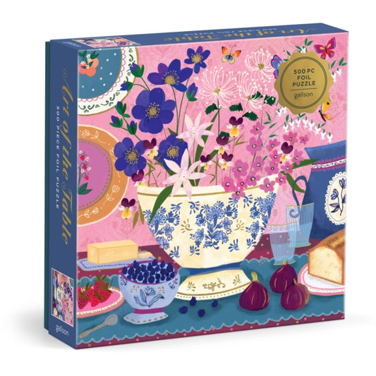 Book cover of: Joy Laforme Art of the Table 500 Piece Foil Puzzle