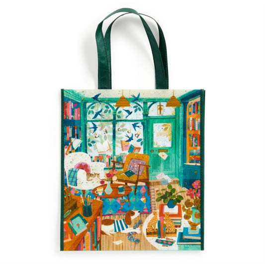 Book cover of: Bookshop Afternoon Reusable Shopping Bag