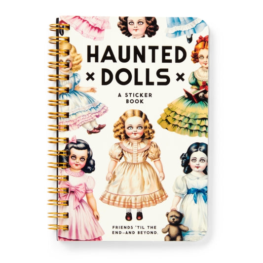 Book cover of: Haunted Dolls Sticker Book