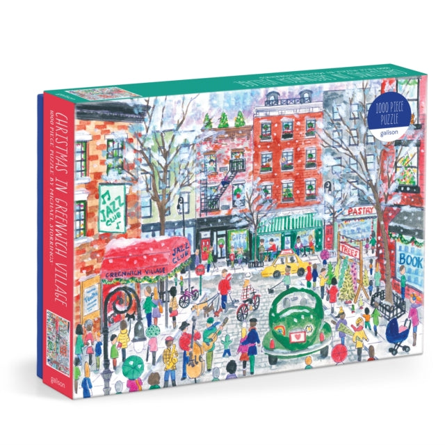 Book cover of: Michael Storrings Christmas in Greenwich Village 1000 Piece Puzzle