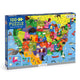 Book cover of: Map of the U.S.A. 100 Piece Puzzle