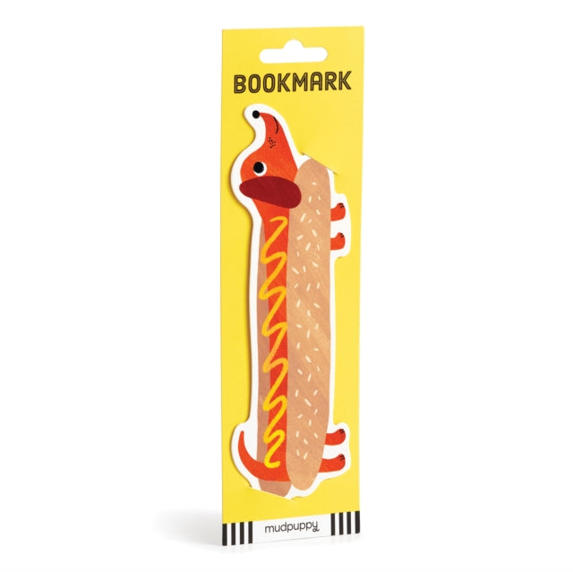 Book cover of: Doxie Hot Dog Bookmark. By: Mudpuppy