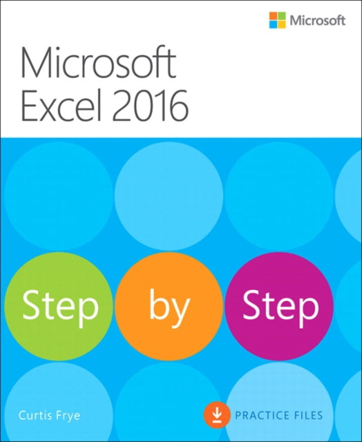 Book cover of: Microsoft Excel 2016 Step by Step